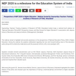 NEP 2020 is a milestone for the Education System of India – INVC | Best ...